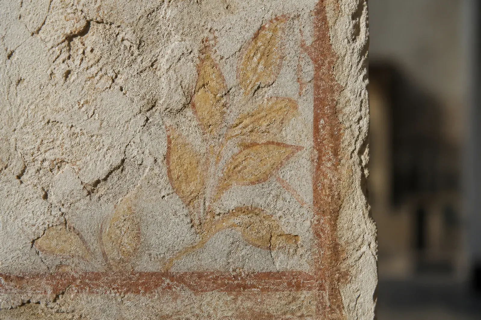 Restauro edifici storici: affresco su intonaco a calce dopo la pulizia