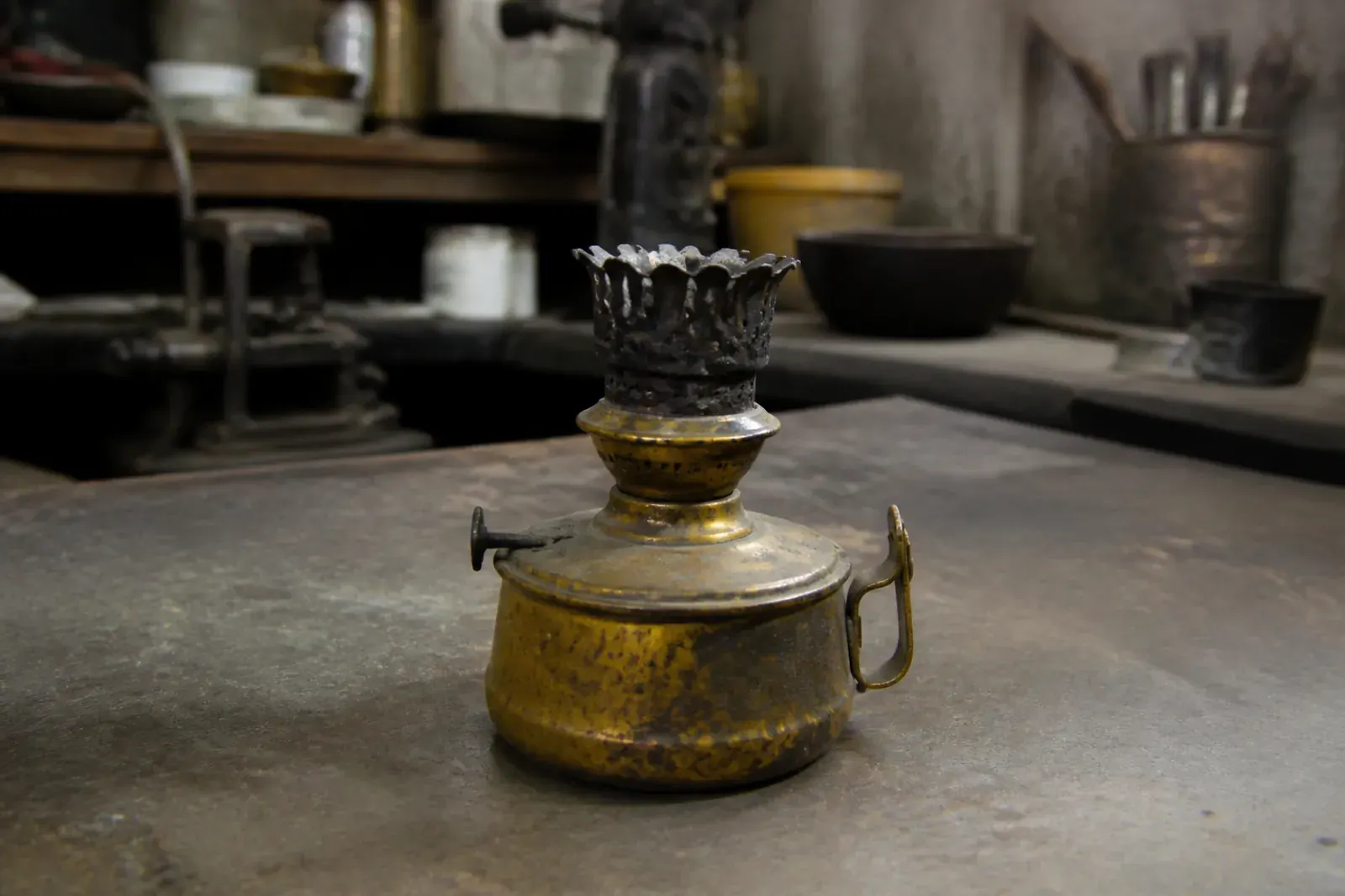 Prima: Restauro parti metalliche: prima e dopo l'intervento